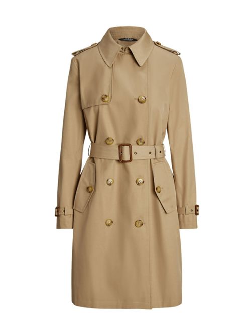 DB BLT RN38-LINED-COAT LAUREN RALPH LAUREN | 297967122002BIRCH TAN